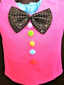 Kids Costumes to Hire - Clown - Pink Shirt & Tutu